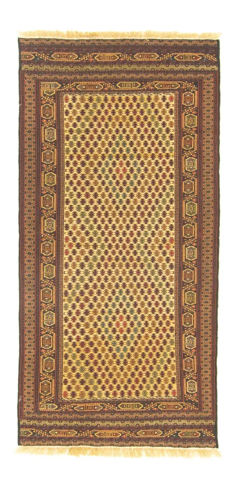 Kelim Afghan Teppich 186x89cm
