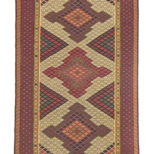Kelim Afghan Teppich 191x88cm