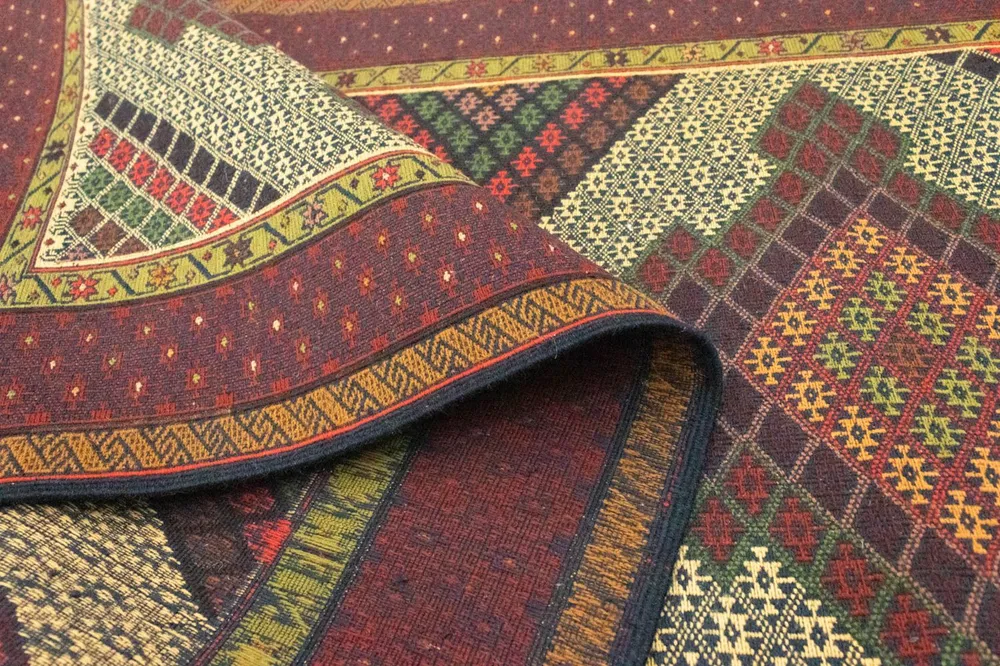 Kelim Afghan Teppich 191x88cm