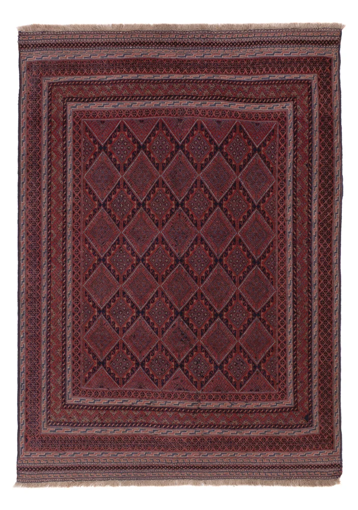 Kelim Afghan Teppich 200x139cm