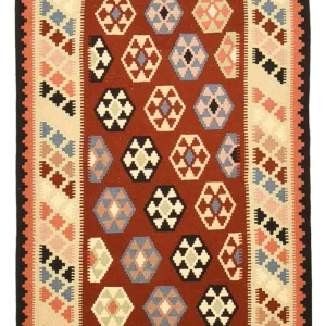 Kelim Fars Teppich 149x103cm
