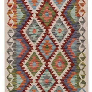 Kelim Maimene Teppich 197x66cm
