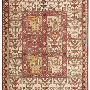 Kelim Seide Teppich 97x75cm