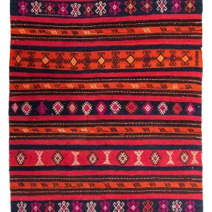 Kelim Teppich - Old 200 x 160 cm - mehrfarbig