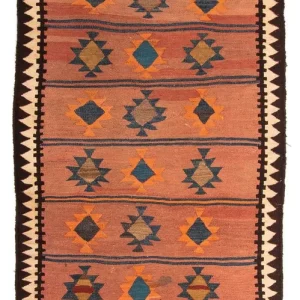 Kelim Teppich - Old 260 x 140 cm - mehrfarbig