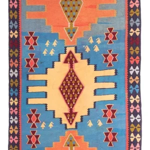 Kelim Teppich - Old 280 x 140 cm - mehrfarbig