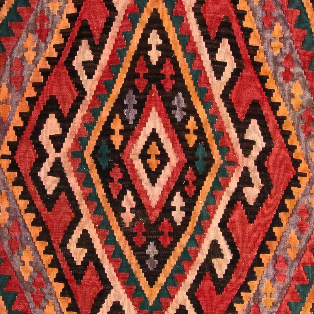 Kelim Teppich - Old 307 x 188 cm - mehrfarbig