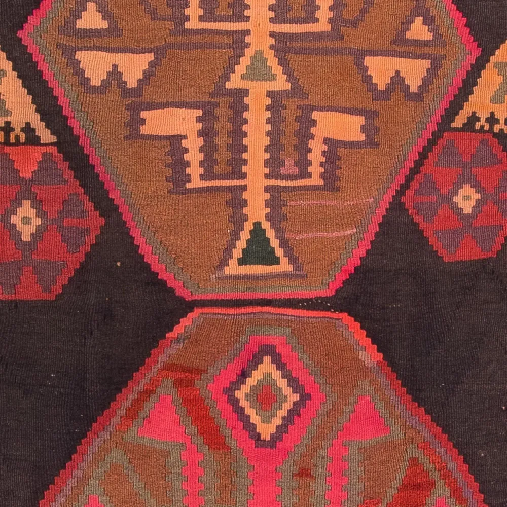 Kelim Teppich - Old 340 x 150 cm - mehrfarbig