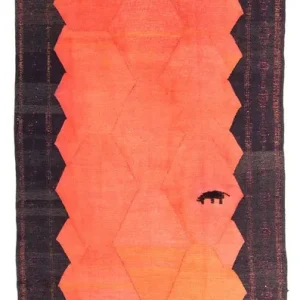 Kelim Teppich - Old 360 x 145 cm - mehrfarbig