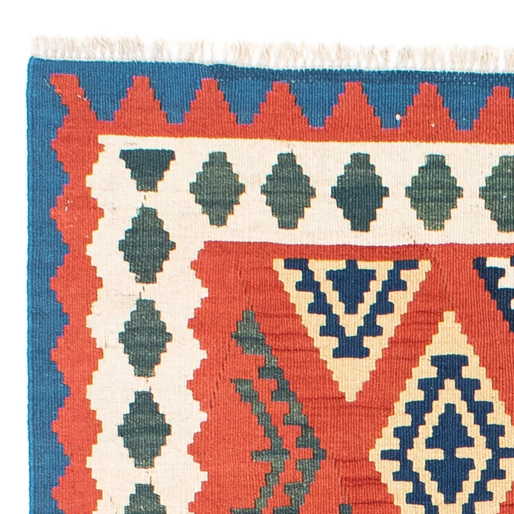 Kelim Teppich - Oriental 140 x 105 cm - rot