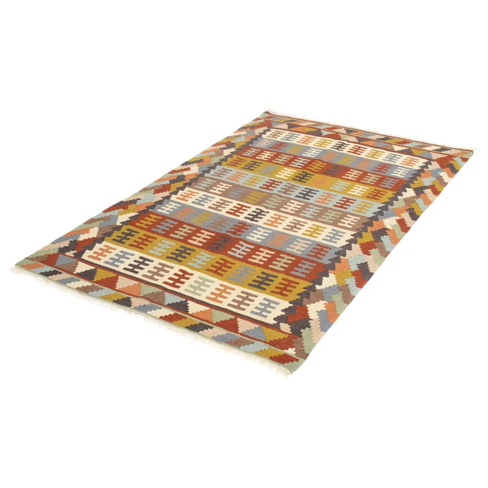 Kelim Teppich - Oriental 156 x 100 cm - mehrfarbig