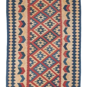 Kelim Teppich - Oriental 157 x 106 cm - mehrfarbig