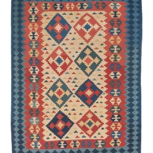 Kelim Teppich - Oriental 170 x 124 cm - mehrfarbig