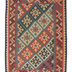Kelim Teppich - Oriental 170 x 126 cm - mehrfarbig