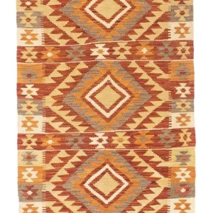 Kelim Teppich - Oriental 187 x 72 cm - rost