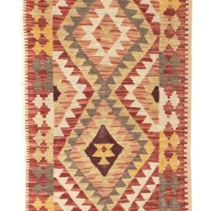 Kelim Teppich - Oriental 190 x 73 cm - mehrfarbig