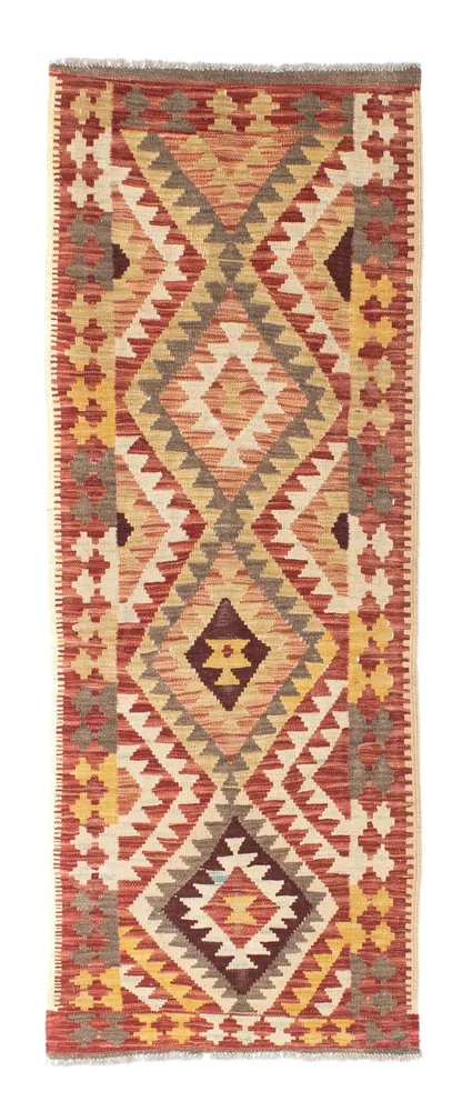 Kelim Teppich - Oriental 190 x 73 cm - mehrfarbig