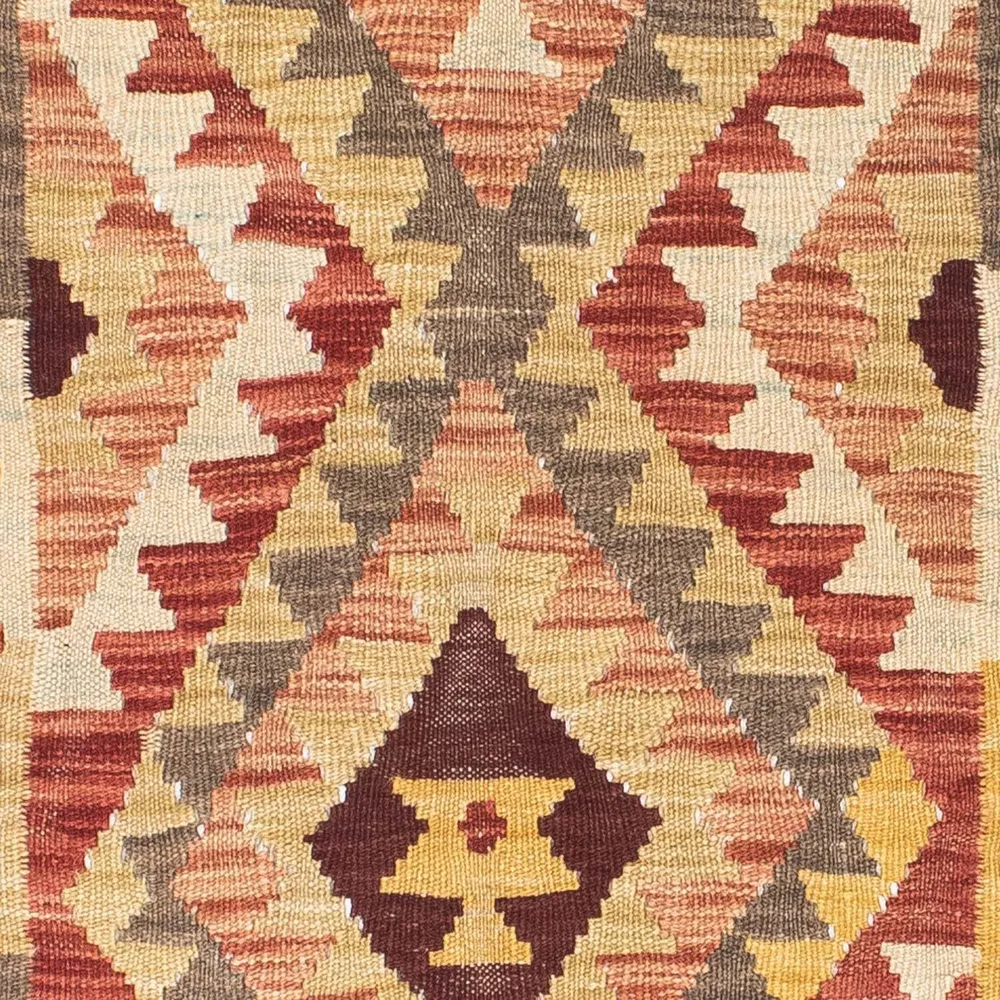 Kelim Teppich - Oriental 190 x 73 cm - mehrfarbig