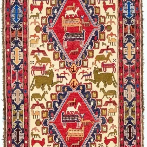 Kelim Teppich - Oriental 192 x 110 cm Teppichbrücke