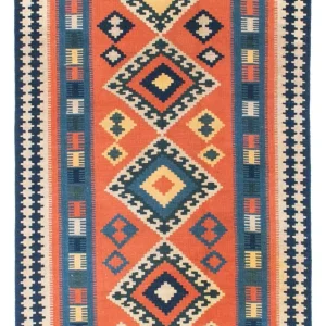 Kelim Teppich - Oriental 192 x 123 cm - rost