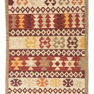 Kelim Teppich - Oriental 194 x 75 cm - mehrfarbig