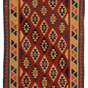 Kelim Teppich - Oriental 200 x 153 cm - rost