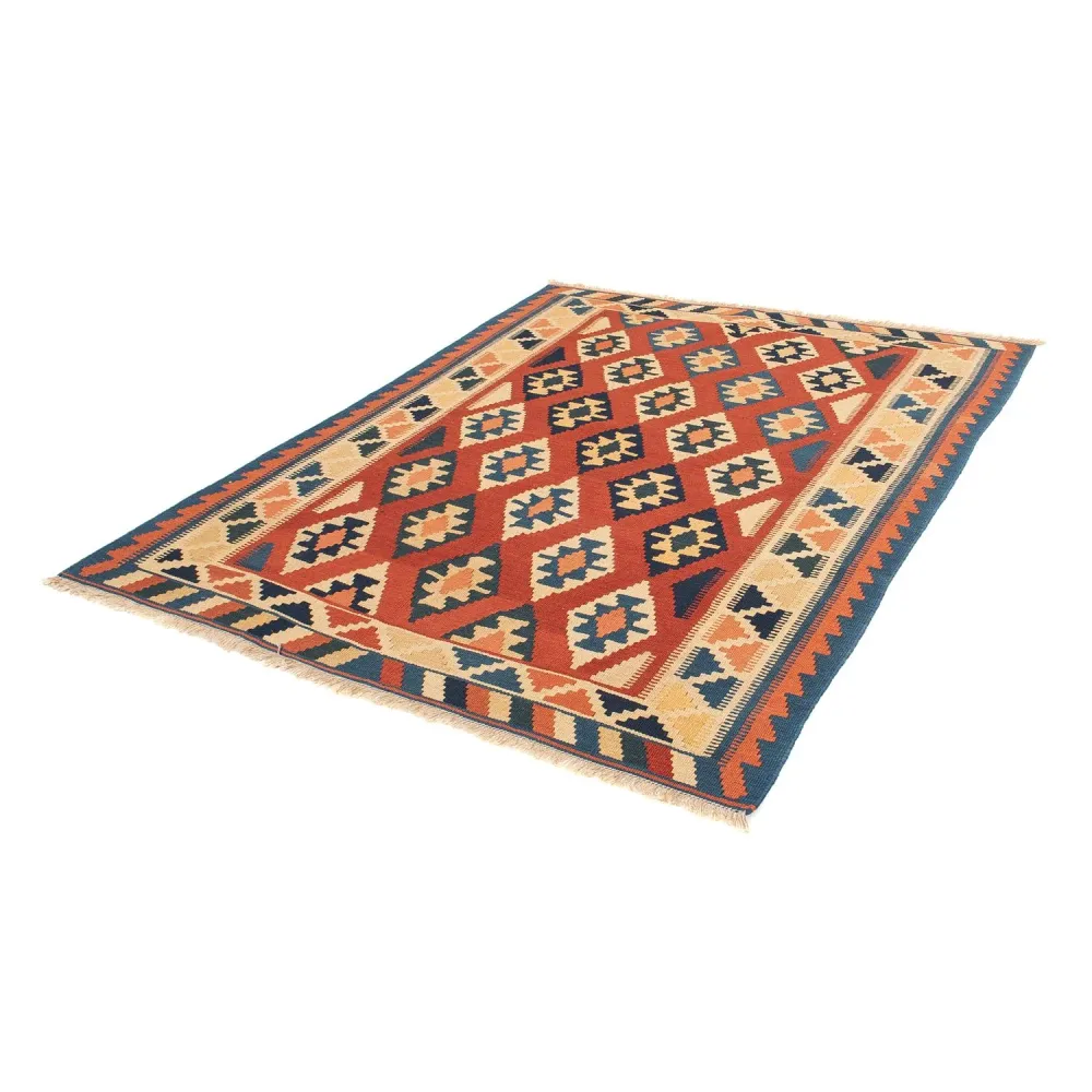 Kelim Teppich - Oriental 200 x 153 cm - rost