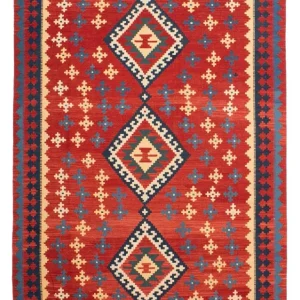 Kelim Teppich - Oriental 314 x 204 cm - rot