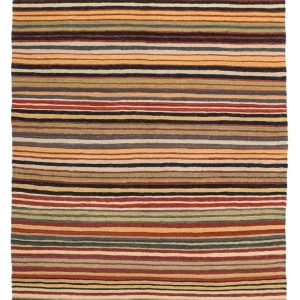 Kelim Teppich - Splash 195 x 152 cm - mehrfarbig