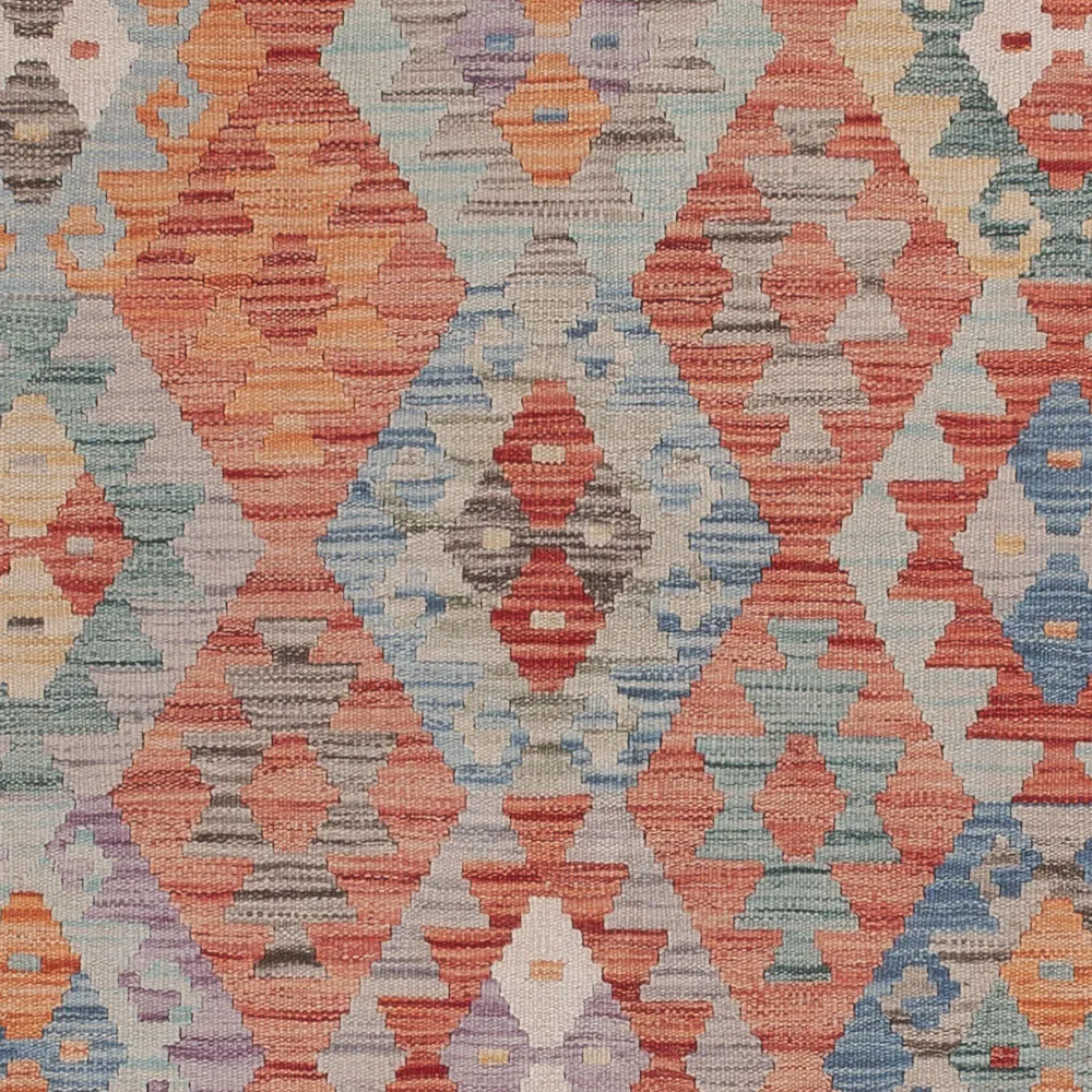 Kelim Teppich - Splash - 242 x 174 cm - mehrfarbig