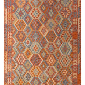 Kelim Teppich - Splash - 292 x 203 cm - mehrfarbig