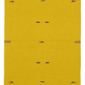 Kelim Teppich - Trendy 180 x 120 cm - gelb