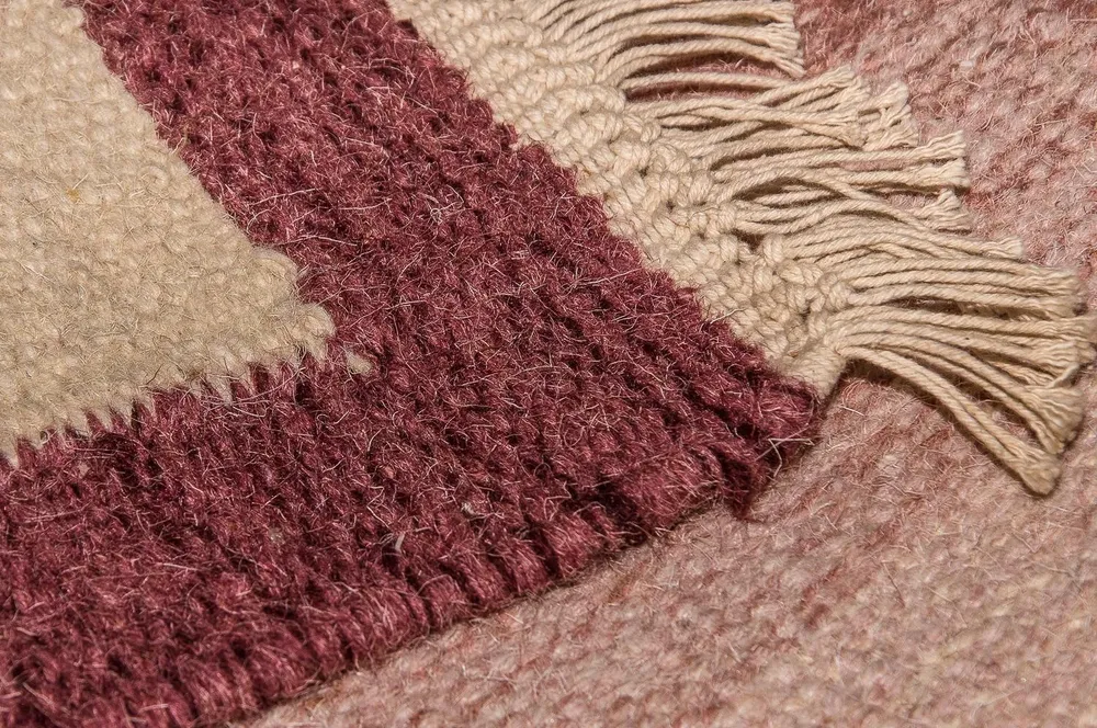 Kelim Teppich - Trendy 180 x 120 cm - lila