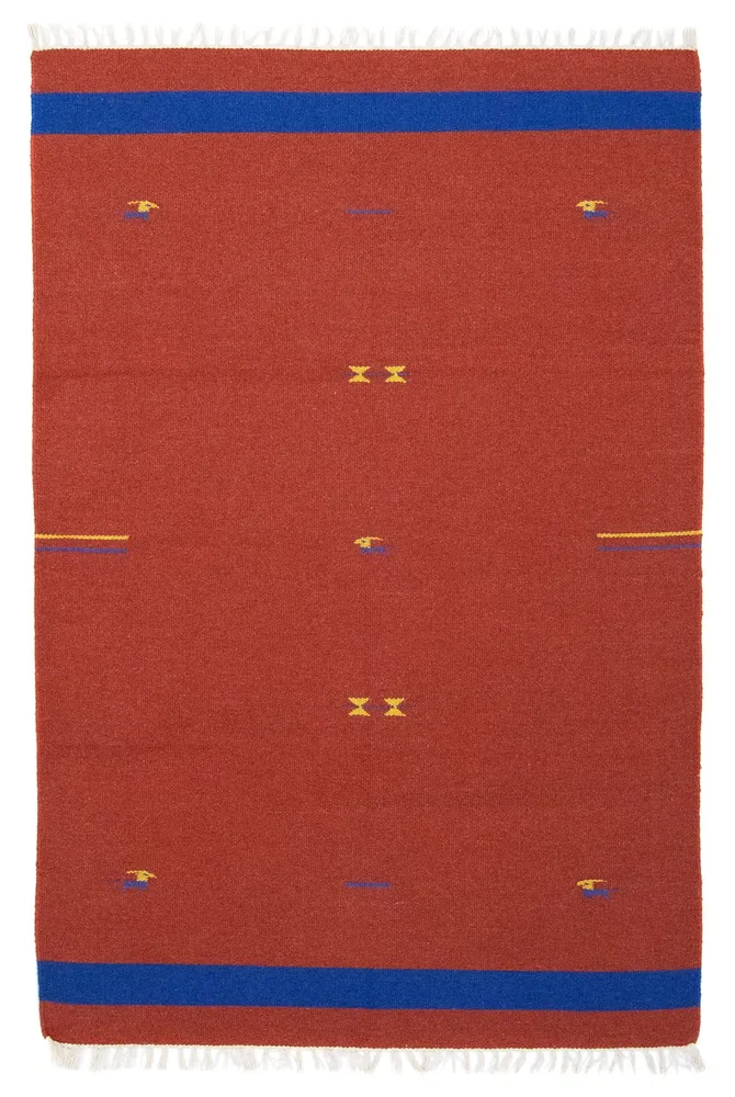 Kelim Teppich - Trendy 180 x 120 cm - rot