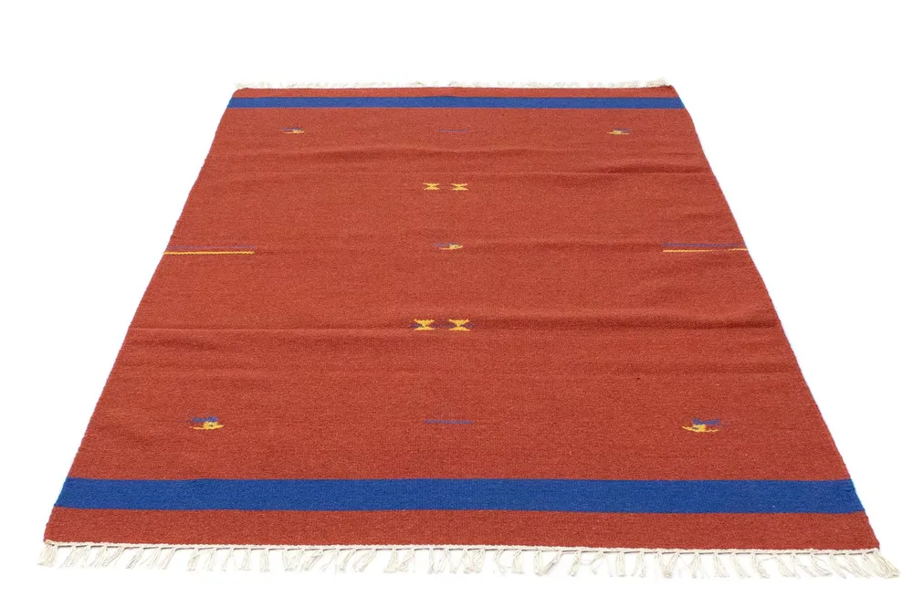 Kelim Teppich - Trendy 180 x 120 cm - rot