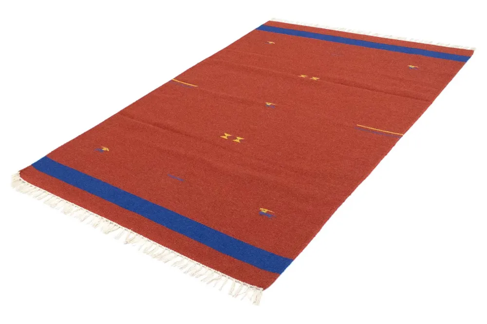 Kelim Teppich - Trendy 180 x 120 cm - rot