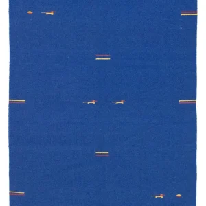 Kelim Teppich - Trendy 200 x 140 cm - blau
