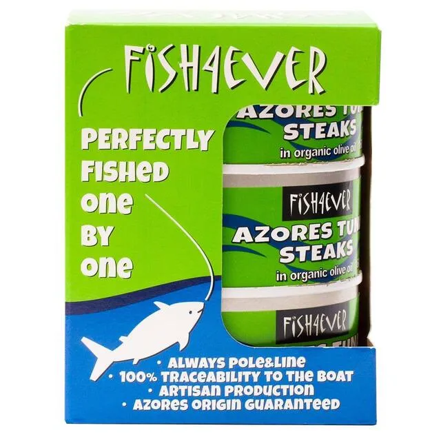 Azoren Skipjack Thunfischsteaks Olivenöl 3 x 160 g