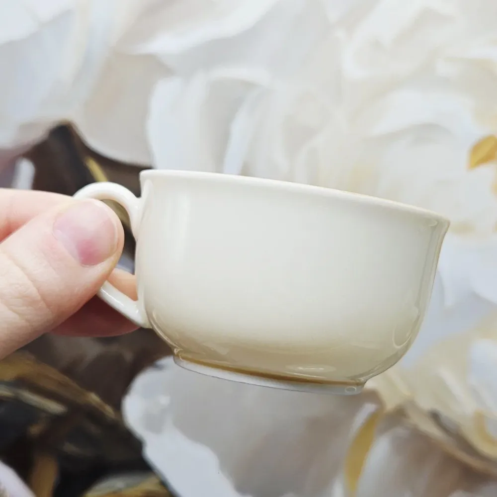 Handbemalte Espressotasse für Sammler mit dem Namen und Wappen der Stadt Hildesheim (90 ml)