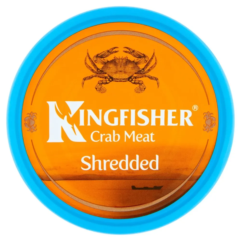 Kingsiger zerkleinertes Krabbenfleisch Salzlake 145g