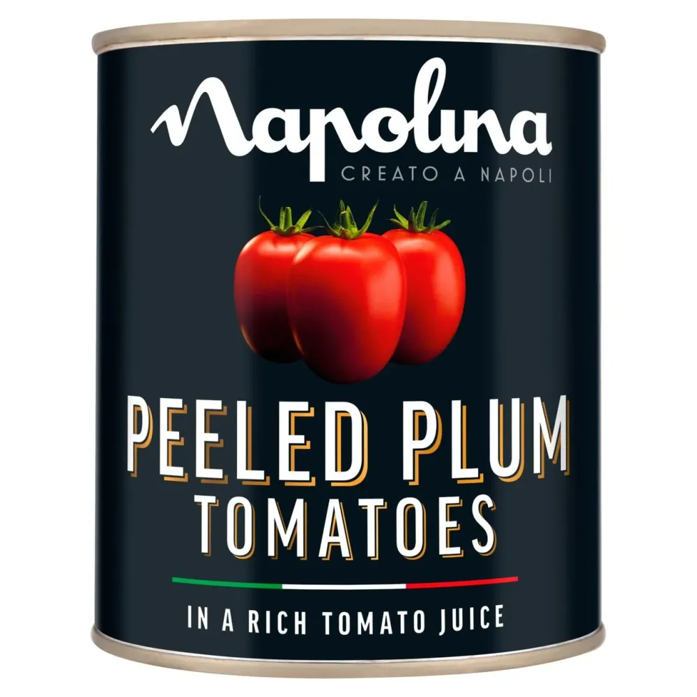 Napolina geschälte Pflaumentomaten einem reichen Tomatensaft 800 g