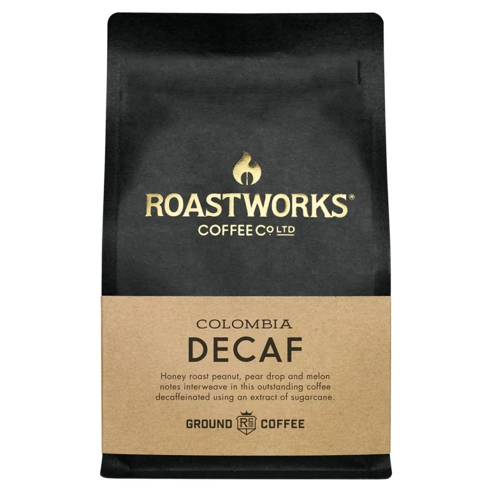 Roastworks Decaf Kolumbien Bodenkaffee 200g