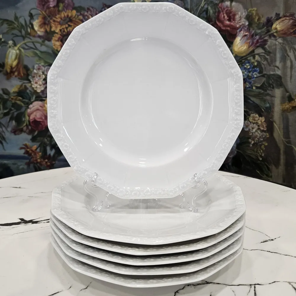 6er Set Rosenthal Porzellan Essteller (24cm)