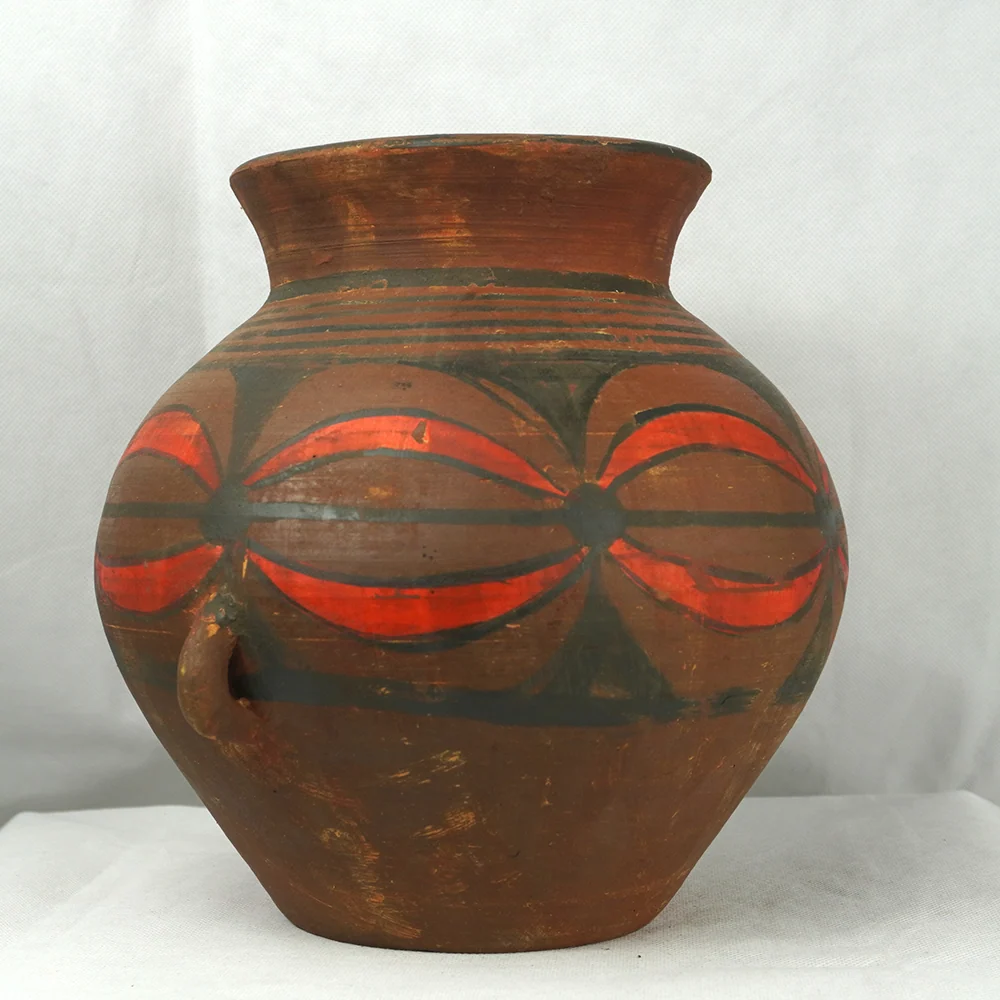 chinesisch Terrakotta Vase Ton Home Deko antil Stil indoor