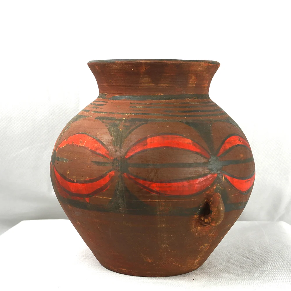 chinesisch Terrakotta Vase Ton Home Deko antil Stil indoor