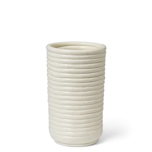 Corduroy Vase - Off-White