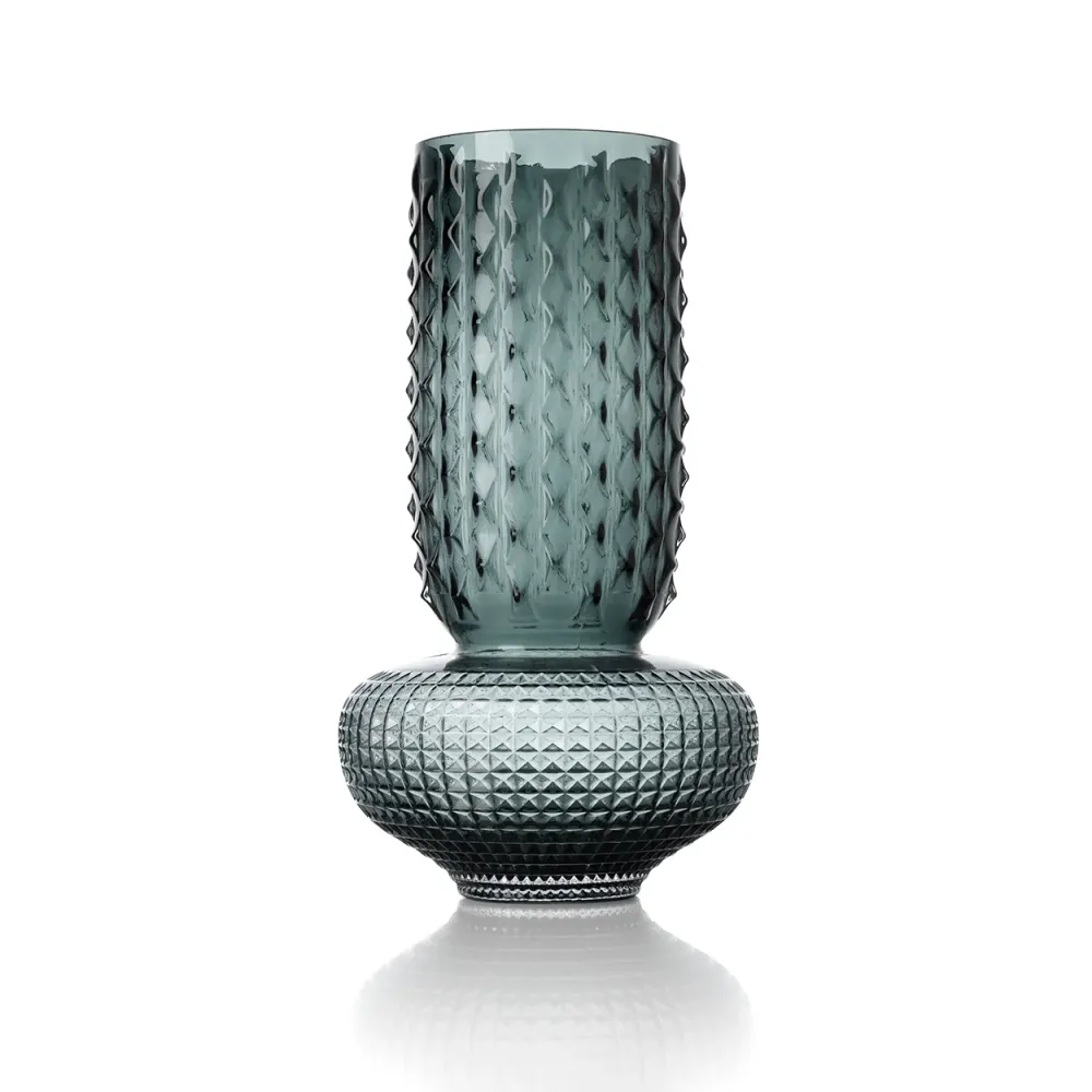 Die Sapphire Jewel Vase - Blau - L
