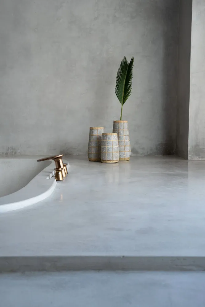Die süße Vase - Beton Natur - L