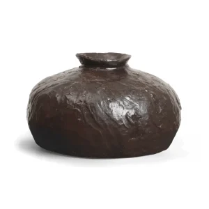 DORO FAT Vase dunkelbraun