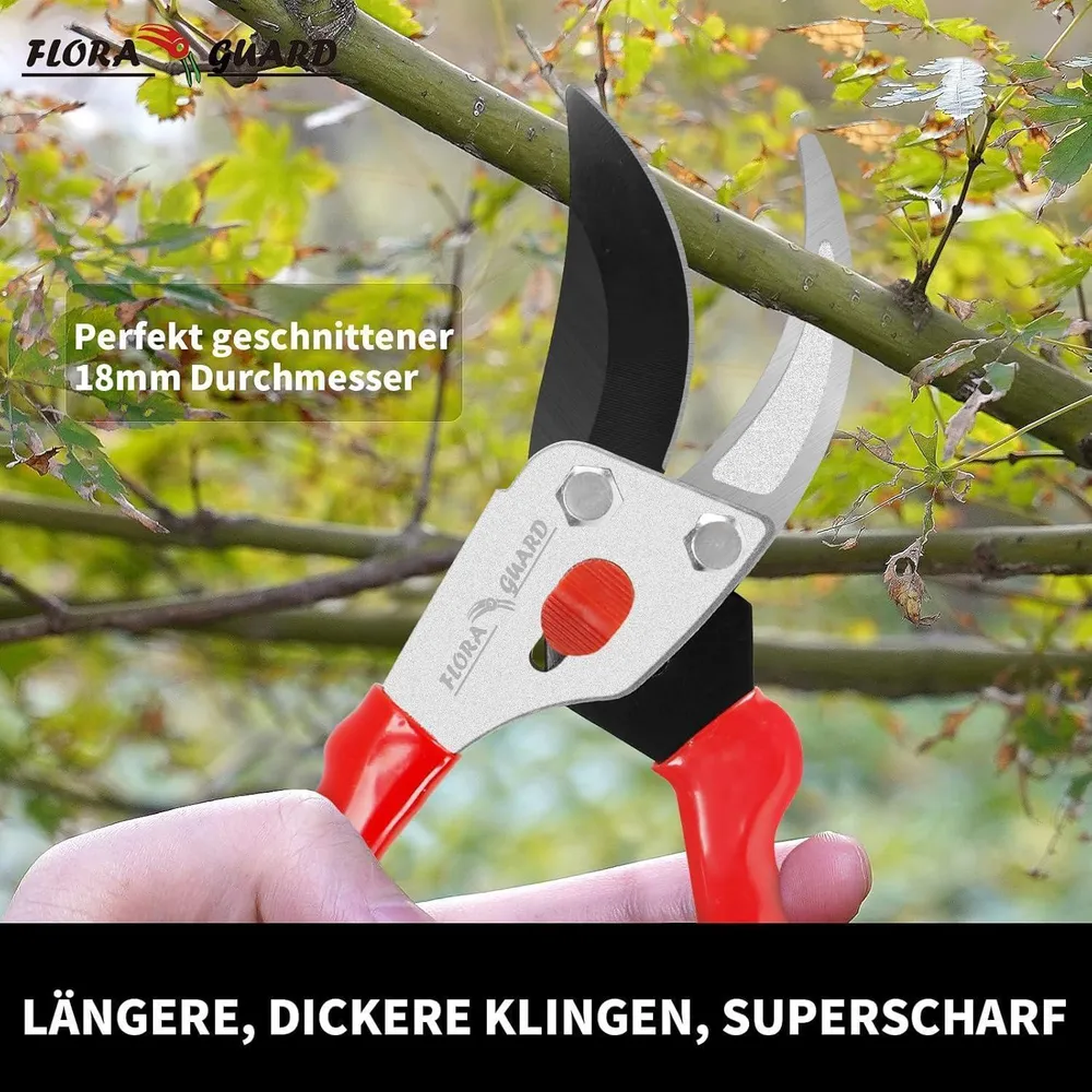 FLORA GUARD Bypass Gartenschere 18mm
